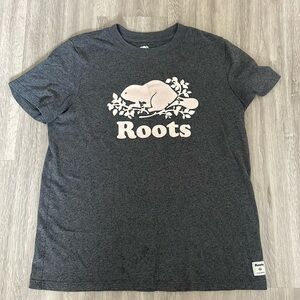 Roots Grey T-shirt, Medium